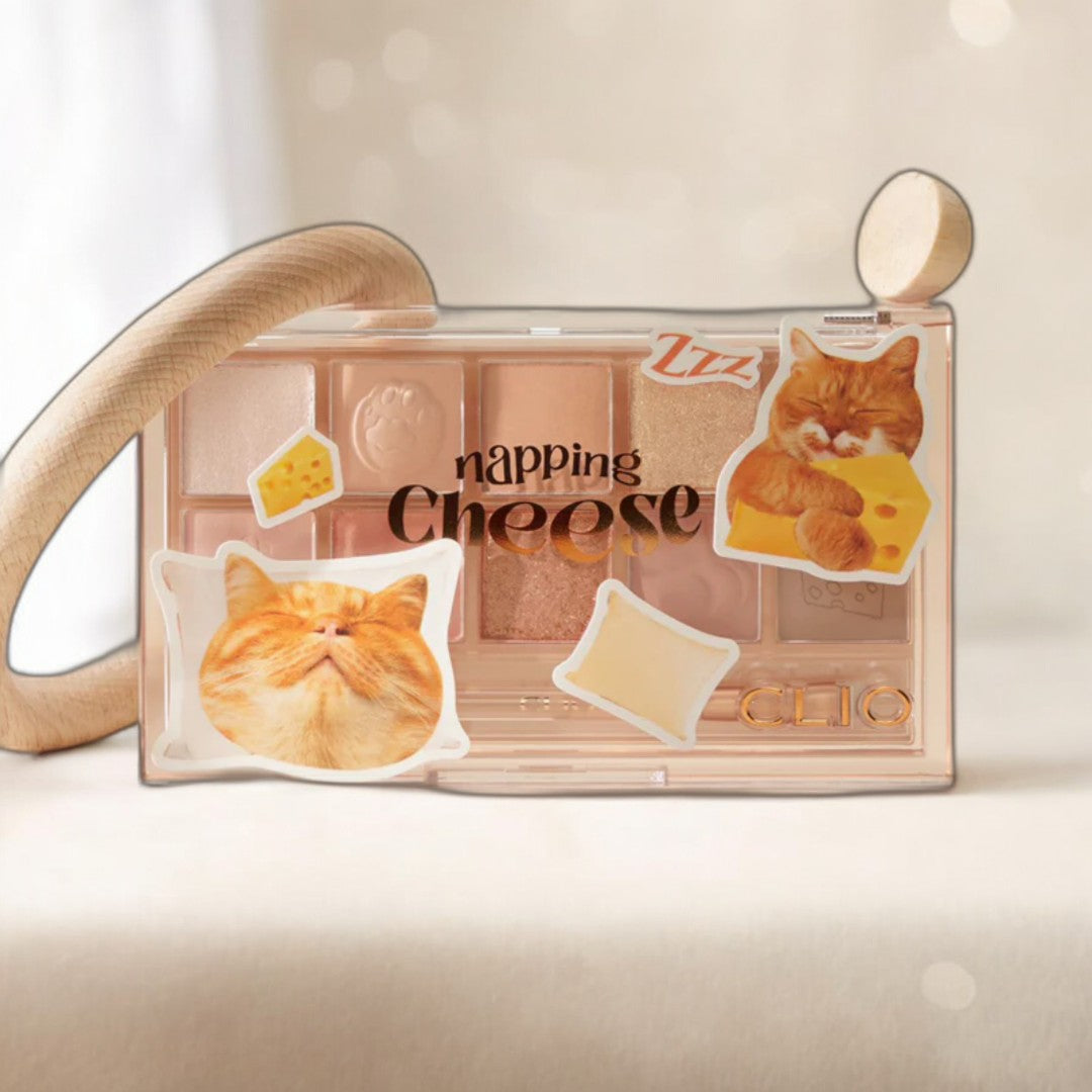 CLIO 🐱 貓貓10色眼影-19號Napping Cheese｜復刻回歸