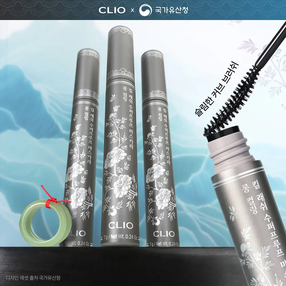 1＋1 ｜CLIO 🖤🤎 X 韓國國家遺產廳 🤎  極緻捲翹超防水睫毛膏