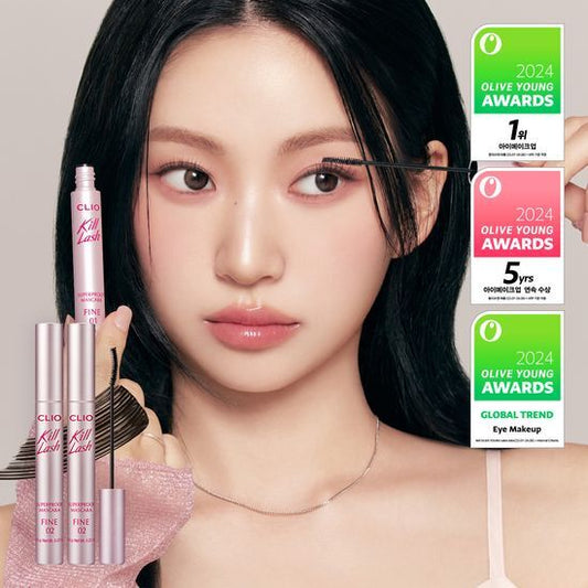 1＋1 ｜CLIO 🖤🤎 持久不暈染細刷頭睫毛膏