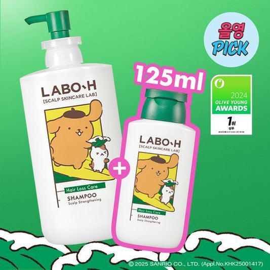 750ml+125ml｜Labo H x Sanrio 💚 頭皮護理防脫髮益生菌洗頭水