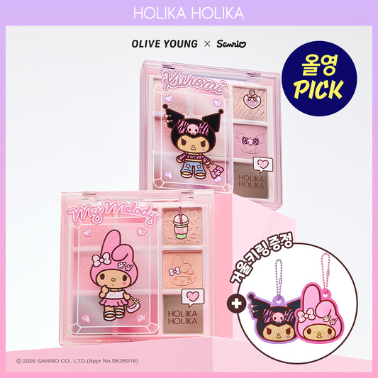 🎀Holika Holika x Sanrio 🎨 My Fave Mood 眼影盤