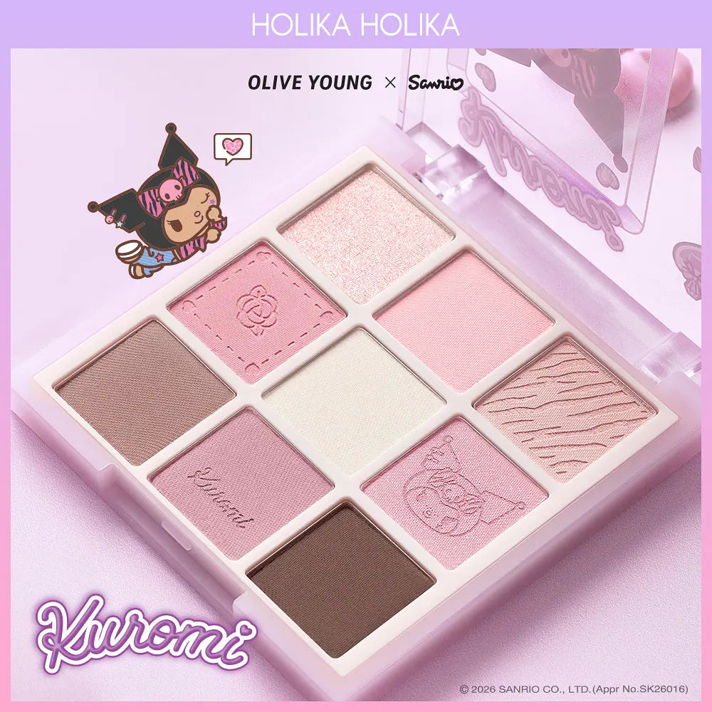 🎀Holika Holika x Sanrio 🎨 My Fave Mood 眼影盤