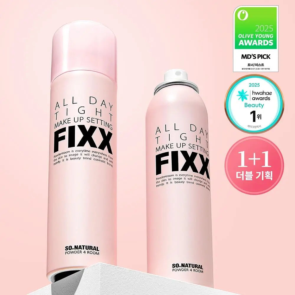 大促衝量價～激安！｜SO NATURAL💗長效保濕控油定妝噴霧🏆冠軍套裝