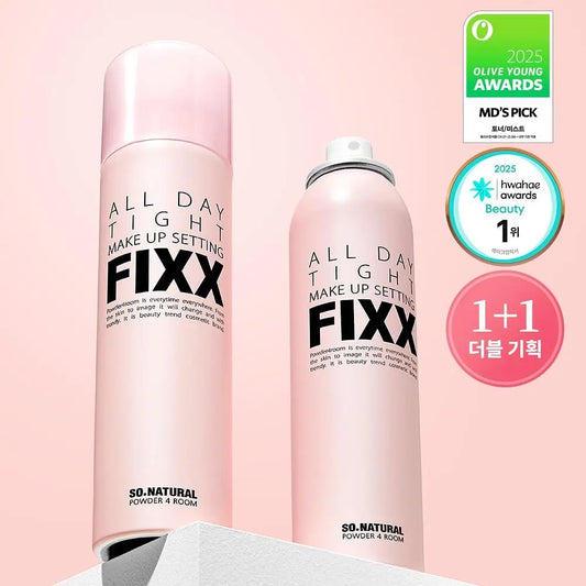 大促衝量價～激安！｜SO NATURAL💗長效保濕控油定妝噴霧🏆冠軍套裝