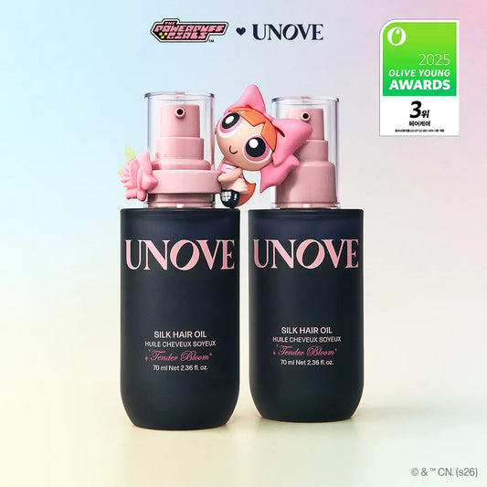 UNOVE x 飛天小女警 💞絲綢營養蛋白柔順護髮精華✨