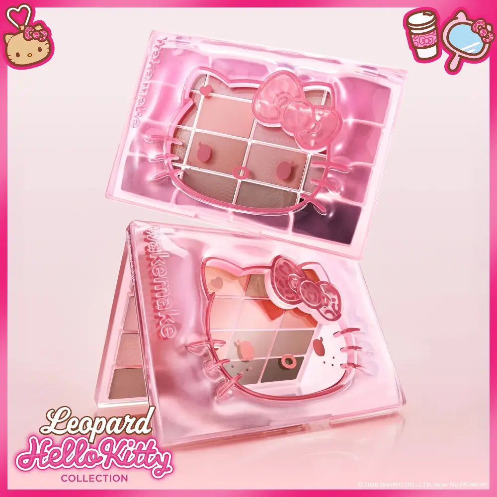 WAKEMAKE x Sanrio 🎀💗 Soft Blurring Eye Palette