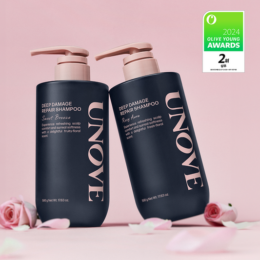 1＋1｜UNOVE💖深層受損修護洗頭水