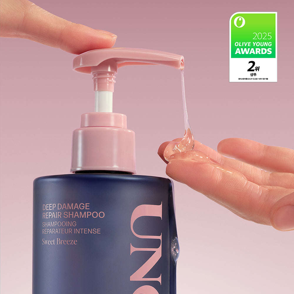 送免洗髮膜｜UNOVE💖深層受損修護洗頭水