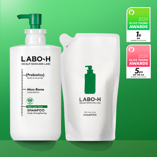 750+600ml Labo H 💚 頭皮護理防脫髮益生菌洗頭水