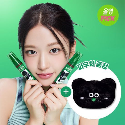送小黑貓化妝包｜拯救髮際線！LABO H 🍀 益生菌生髮滾珠精華✨
