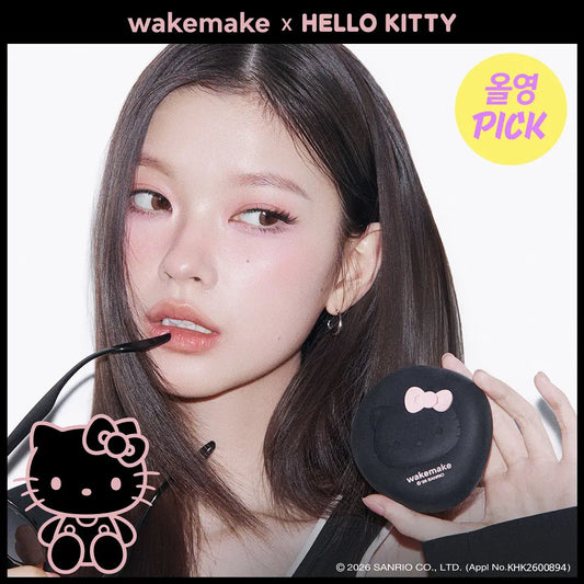 WAKEMAKE x HelloKitty 💖 陶瓷光密肌粉底霜✨