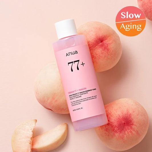 ＼蜜桃水嫩肌／Anua 🍑 77%桃子煙酰胺保濕精華爽膚水