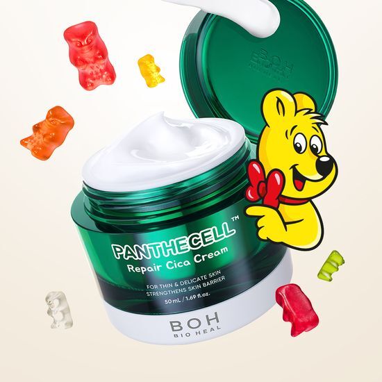 BIO HEAL BOH x Haribo熊熊🐻 💚 泛醇積雪草修復舒敏面霜