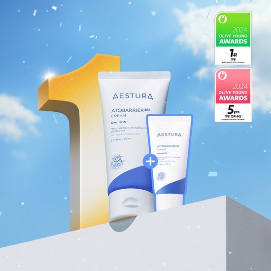 年度NO.1 優惠組｜Aestura 365 Cream 💙 屏障修復保濕霜