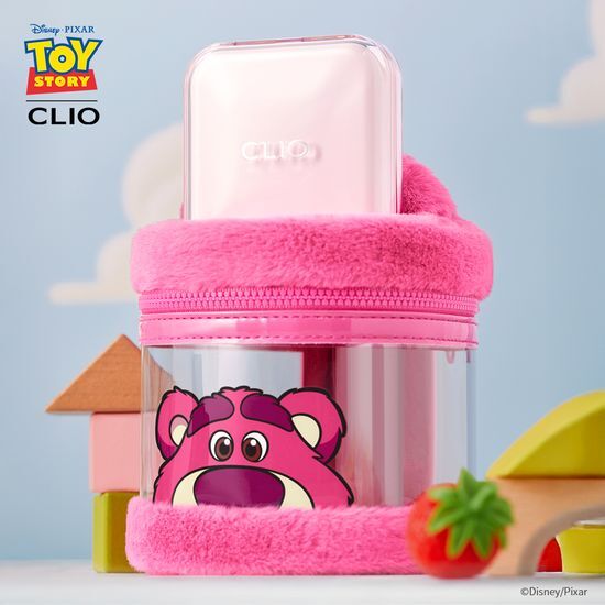 送勞蘇化妝包｜CLIO x ToyStory ✨𝐌𝐞𝐬𝐡 𝐆𝐥𝐨𝐰水光遮瑕氣墊