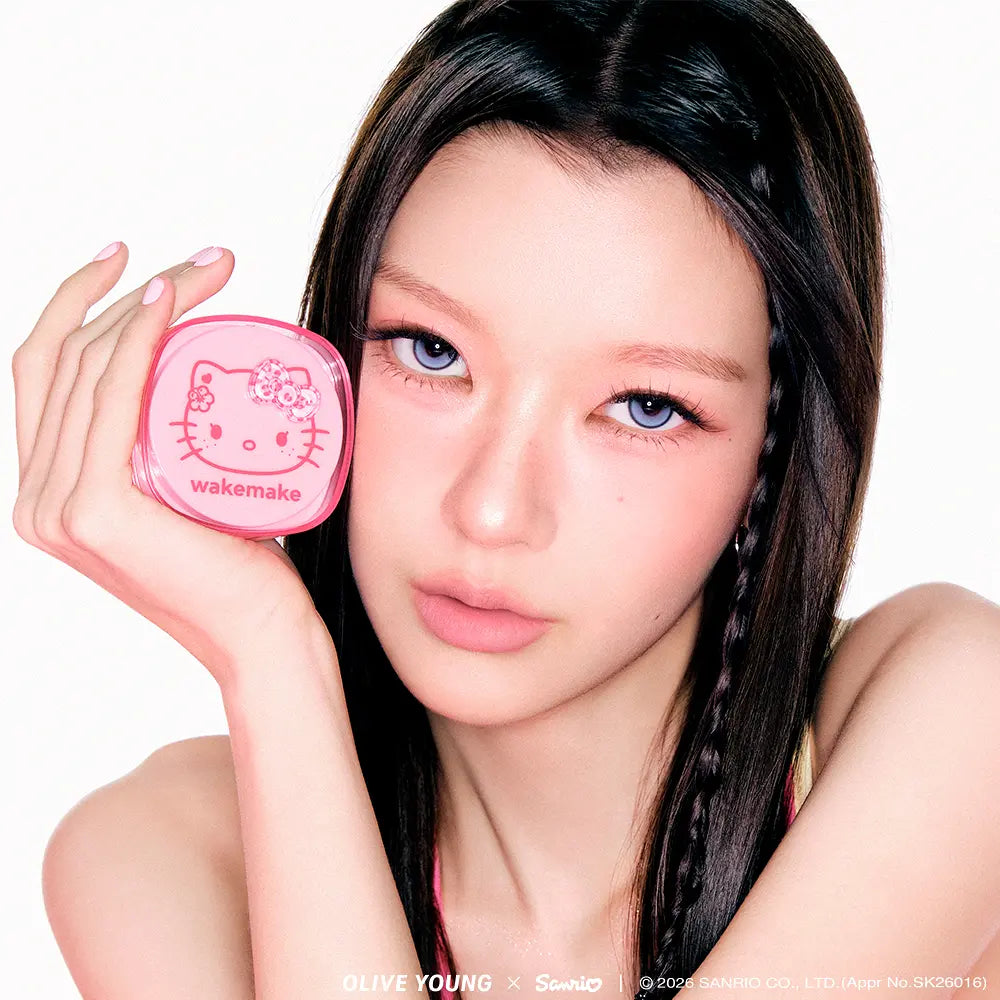 Wakemake x Sanrio💕3色修正定妝散粉✨Stay Fixer Multi Color Powder