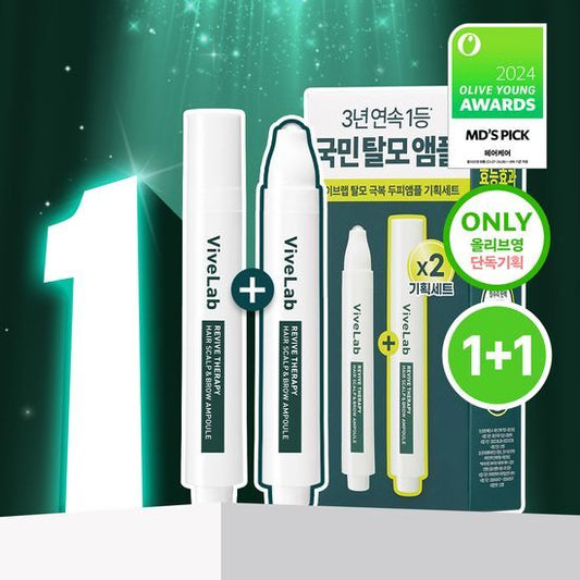 1＋1SET｜Vivelab⚡️刺激毛髮增生精華液# 頭皮及眉毛✨