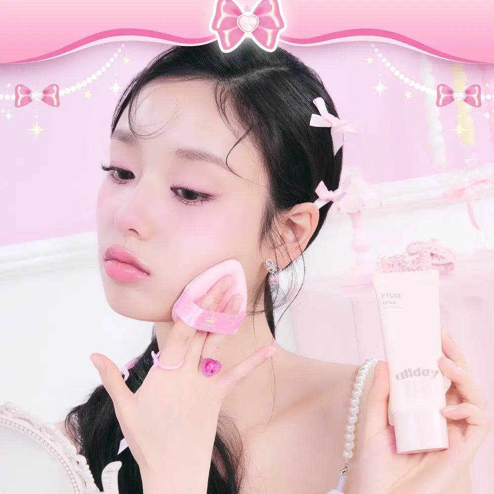送粉撲+粉底刮✨ ETUDE x 公主系列 🏰 全天候水潤BB霜