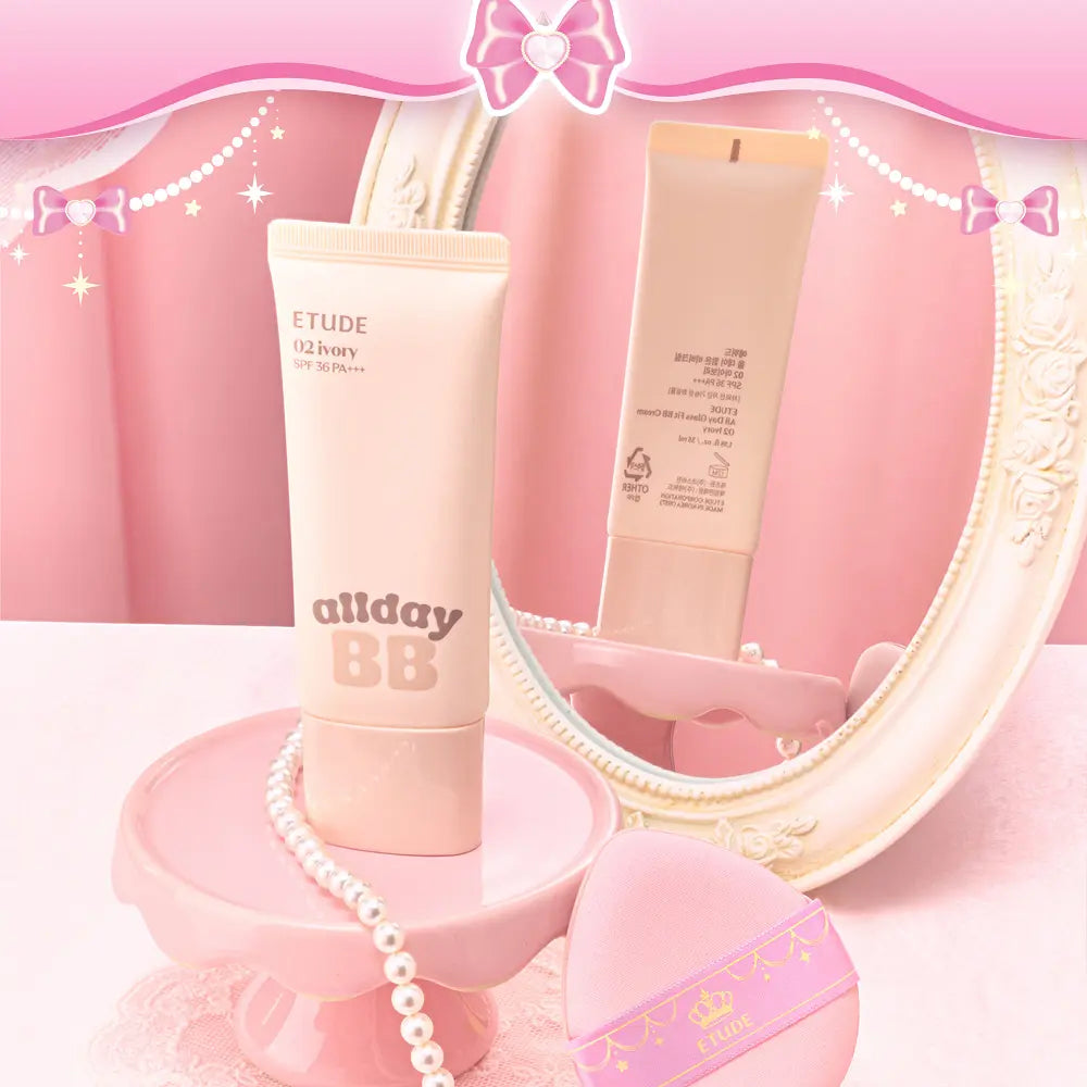 送粉撲+粉底刮✨ ETUDE x 公主系列 🏰 全天候水潤BB霜