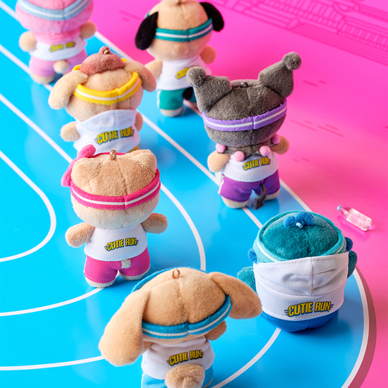 Sanrio x Olive Young ⚽️ 「Cutie Run」系列 💖 運動公仔掛飾