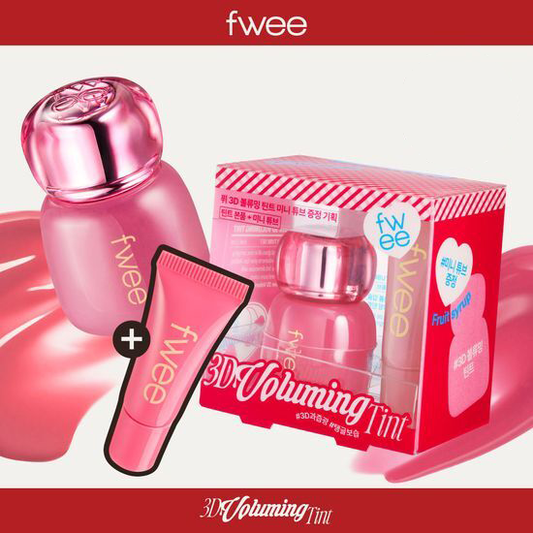 送mini｜fwee 💖 3D Voluming Tint ✨3D 豐盈水光唇釉