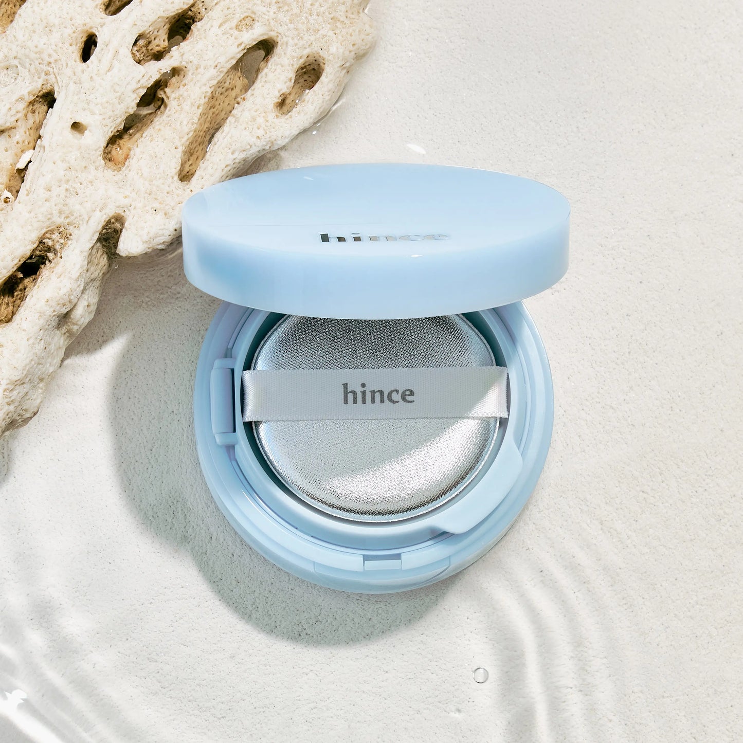 送高光棒｜hince x CHILL VOYAGE系列 🌊 奶油霧面無瑕氣墊✨