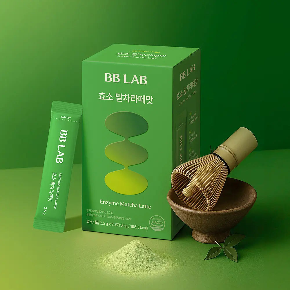 ✨BB LAB 🍵 抹茶拿鐵綜合消化酵素粉｜大餐救星