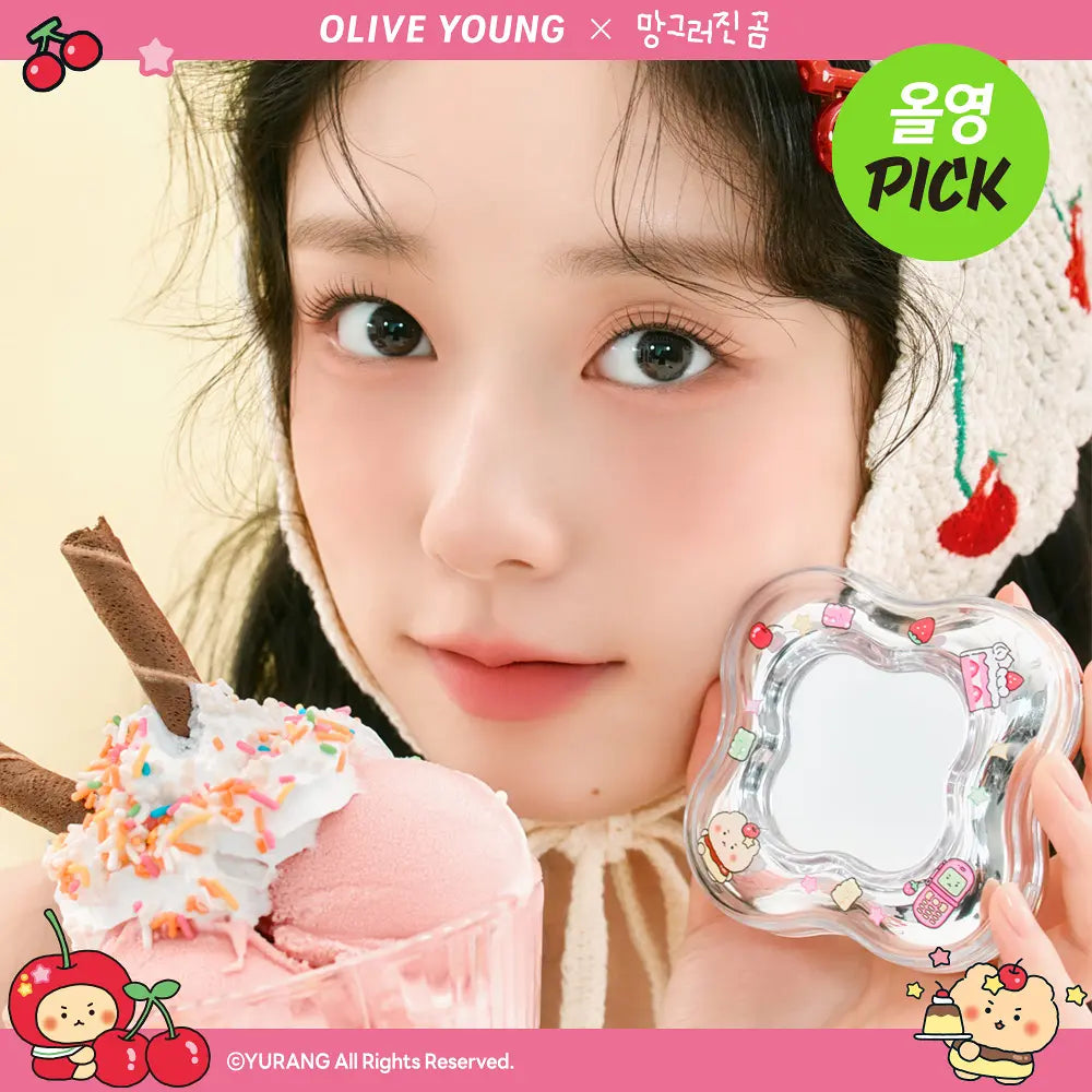 Etude x 土豆熊系列 🐻✨ Water Drop Filter Cushion