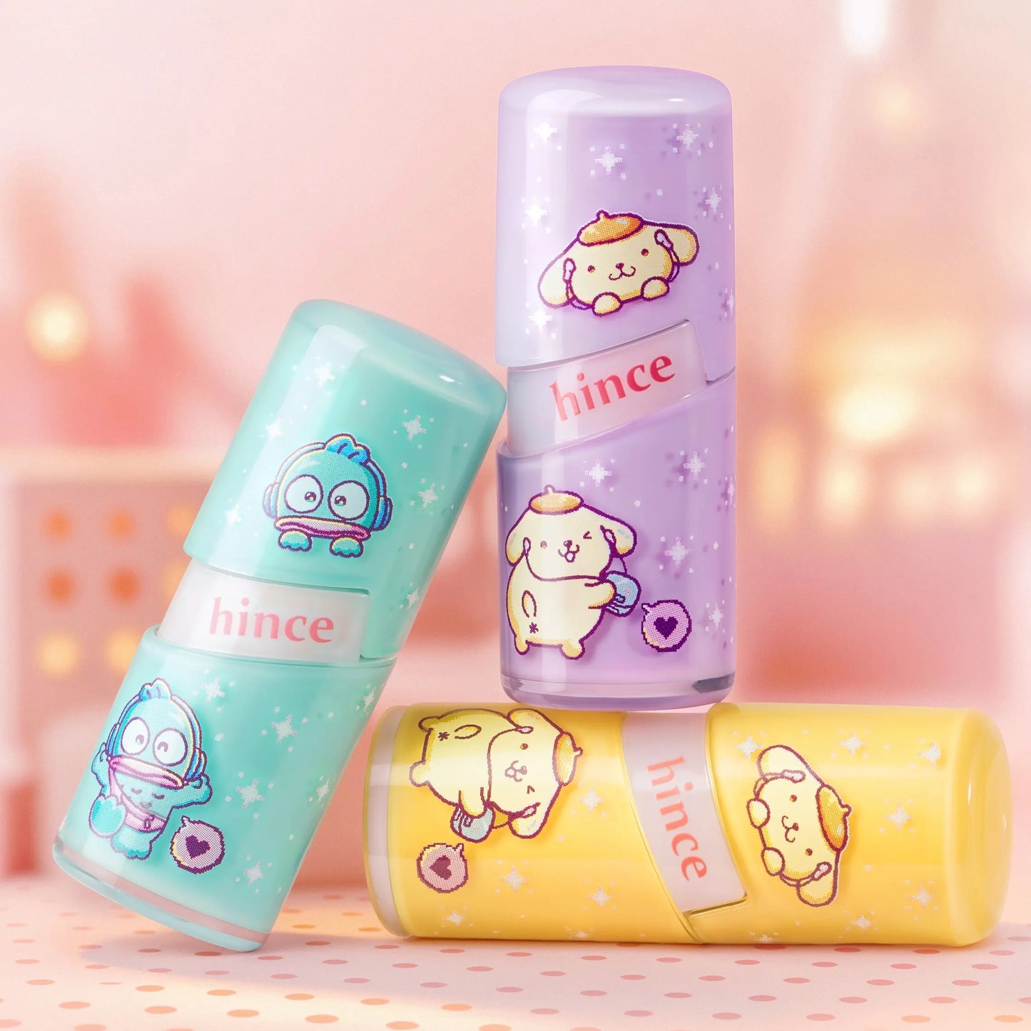 ✨hince x Sanrio 💘 迷你光澤果凍唇釉