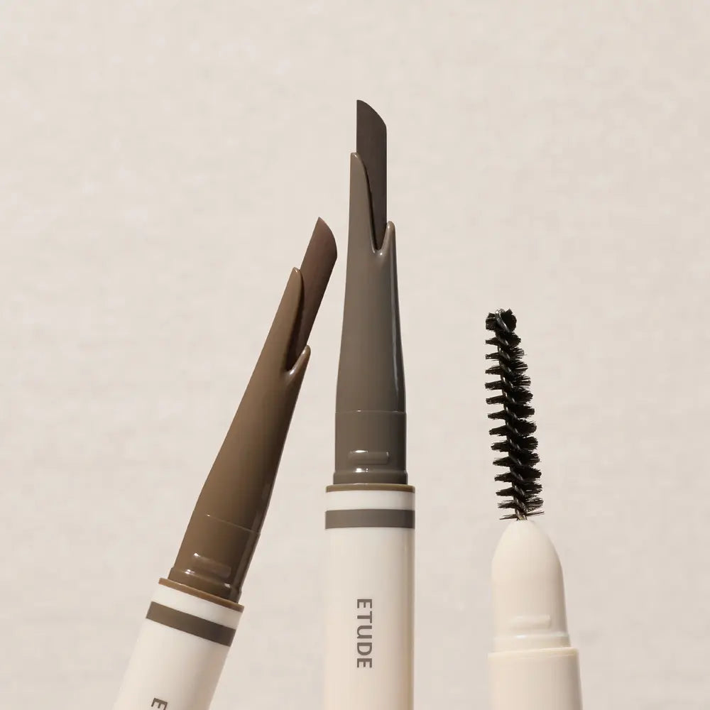 Etude x 土豆熊系列 🐻✨Control Slide Brow 超流暢眉筆