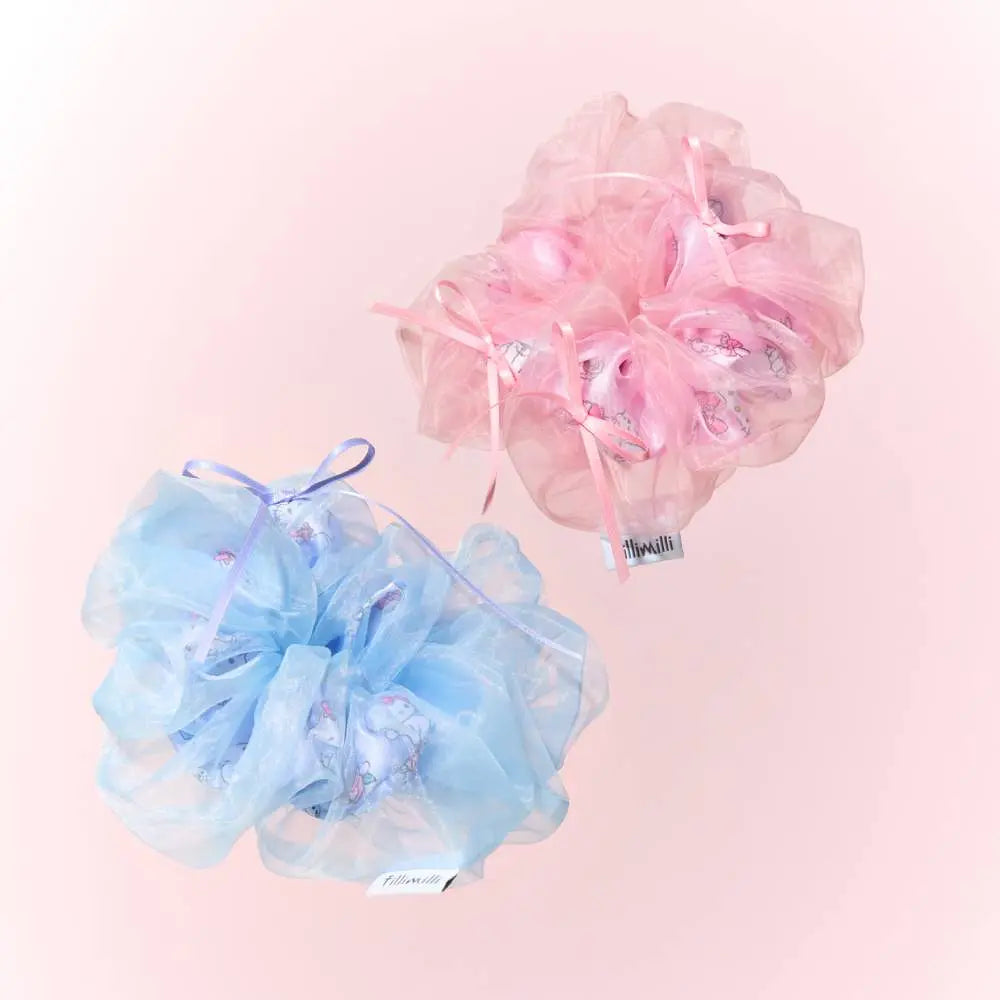 Fillimilli X Hello Kitty 🎀 紡紗蓬蓬髮圈