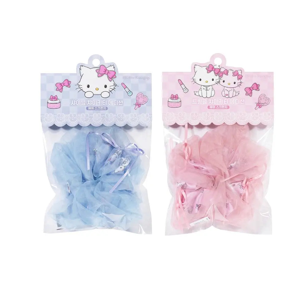 Fillimilli X Hello Kitty 🎀 紡紗蓬蓬髮圈
