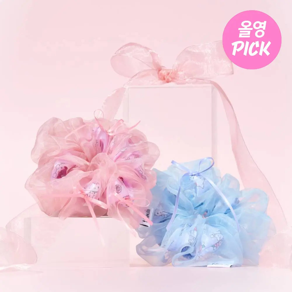 Fillimilli X Hello Kitty 🎀 紡紗蓬蓬髮圈