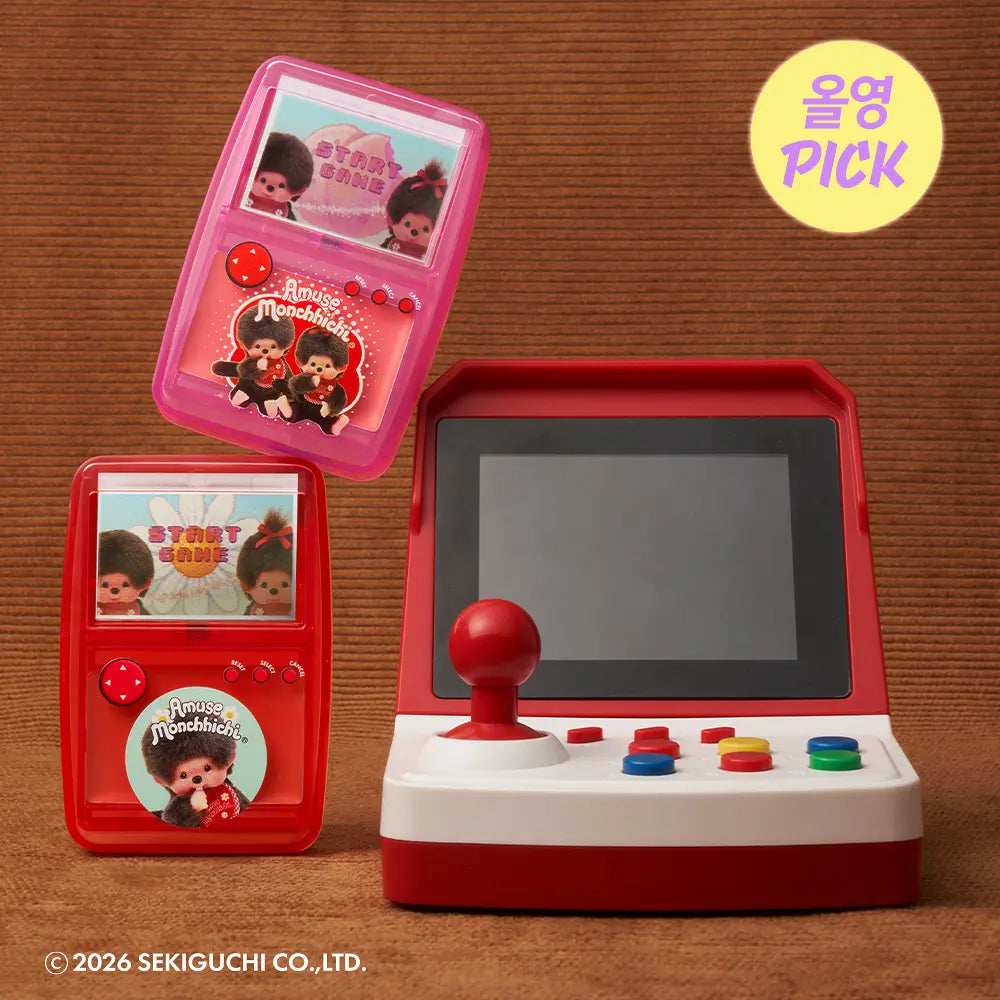 Amuse X Monchhichi 💖 Gameboy 水光腮紅膏