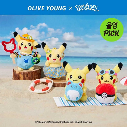 ⛱️ Olive Young x Pokemon ⚡ 公仔吊飾