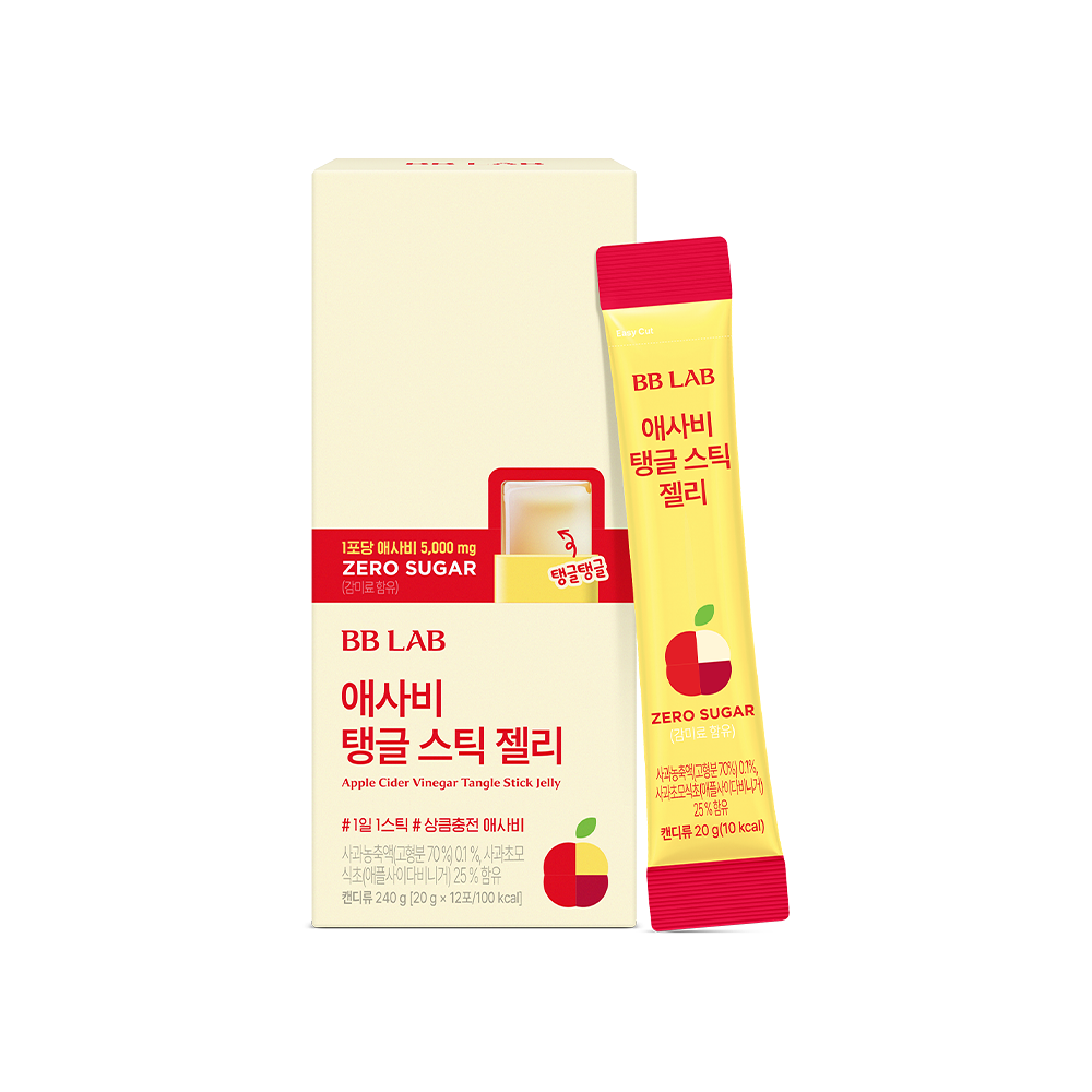 🍎BB LAB 蘋果醋果凍條｜大餐後の罪惡掰掰✨