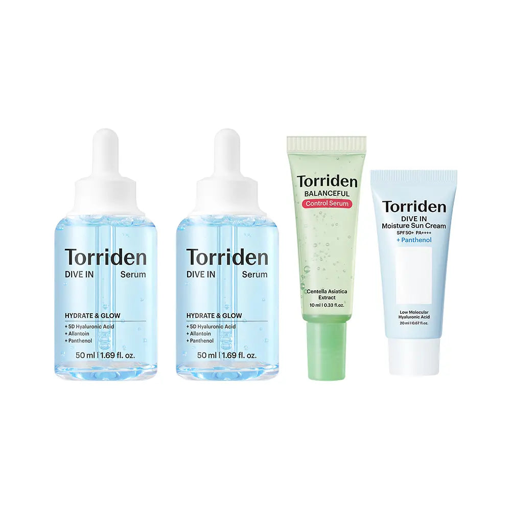 1＋1｜Torriden💙 低分子透明質酸深層補水精華｜全新升級版登場✨