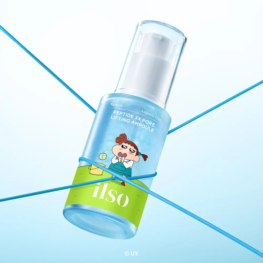 送磁吸卡套｜ilso x 蠟筆小新 🔫 胜肽3X毛孔緊緻精華