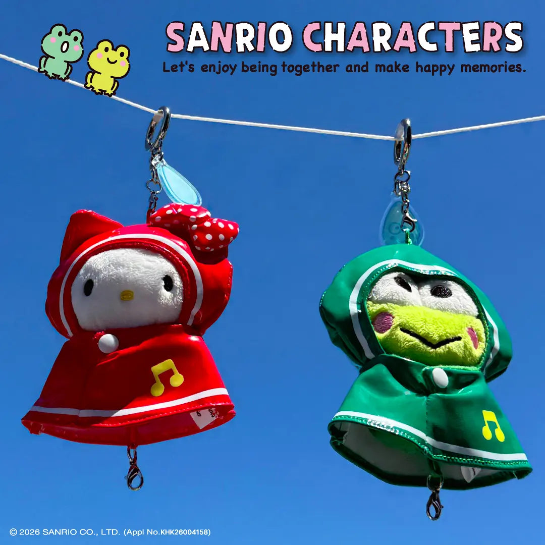 🌧️Olive Young × Sanrio 雨天限定玩偶鑰匙圈
