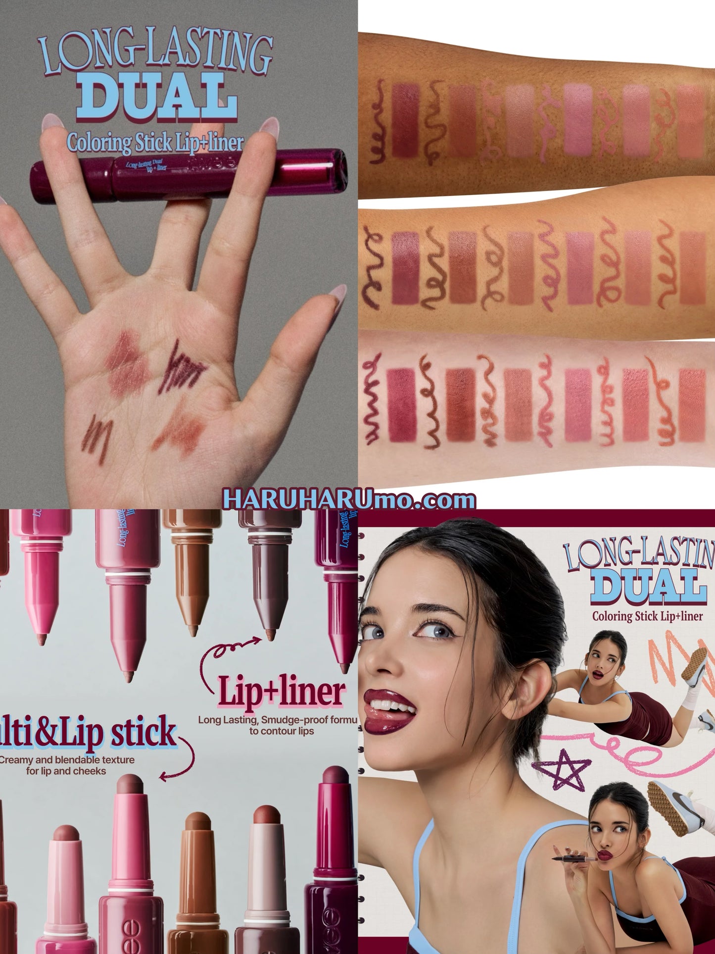 fwee US 🇺🇸 美國限定⭐️絕美雙頭唇頰筆