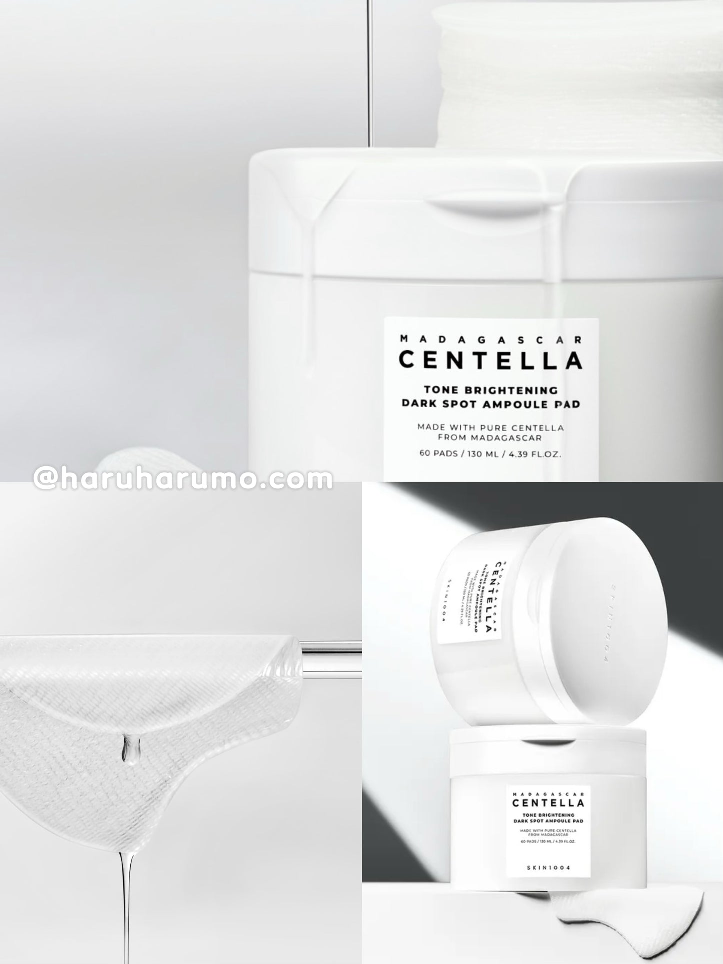 SKIN1004 🤍 馬達加斯加積雪草提亮美白淡斑安瓶棉片 ✨