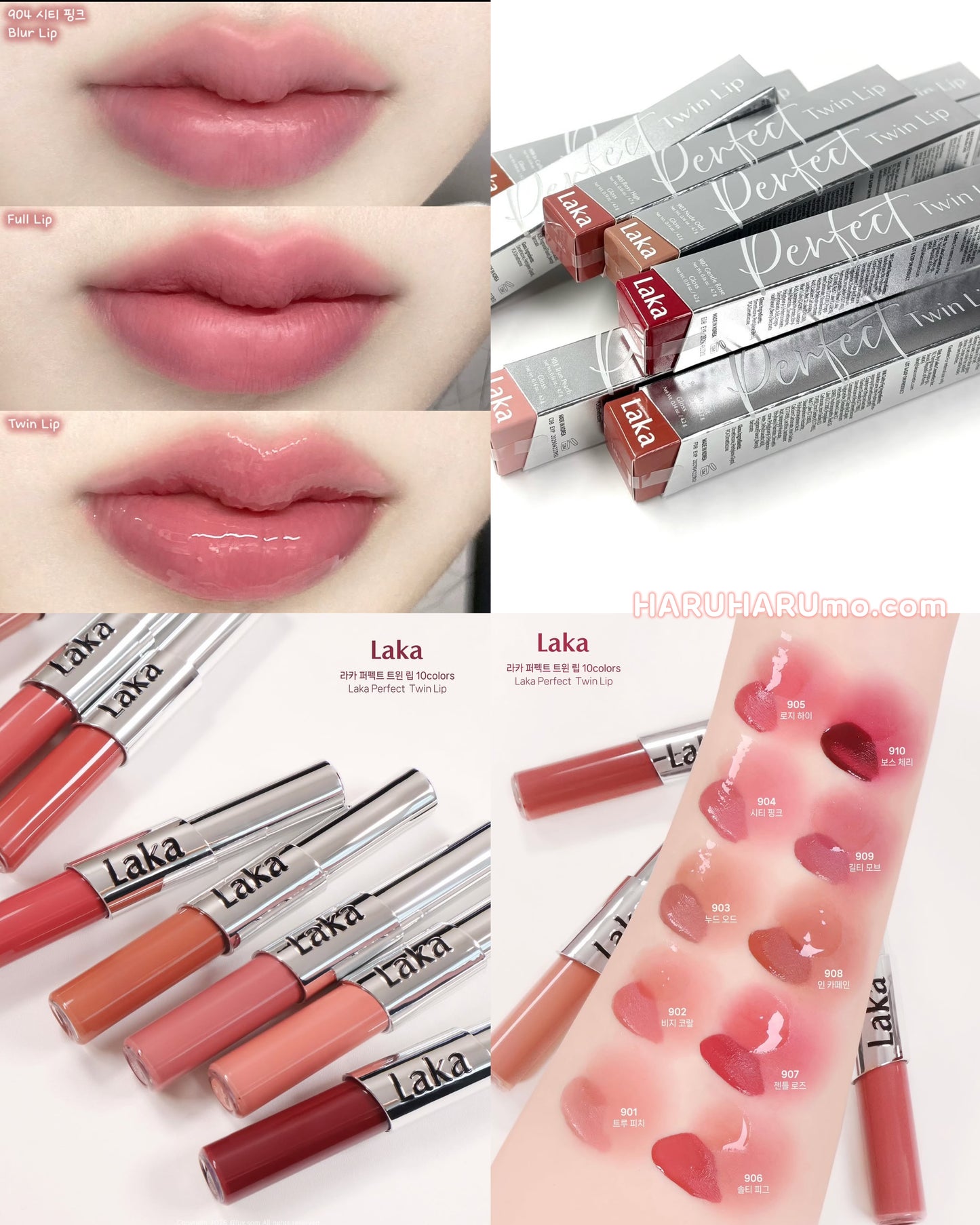 LAKA 🪐 完美防沾雙頭唇釉✨