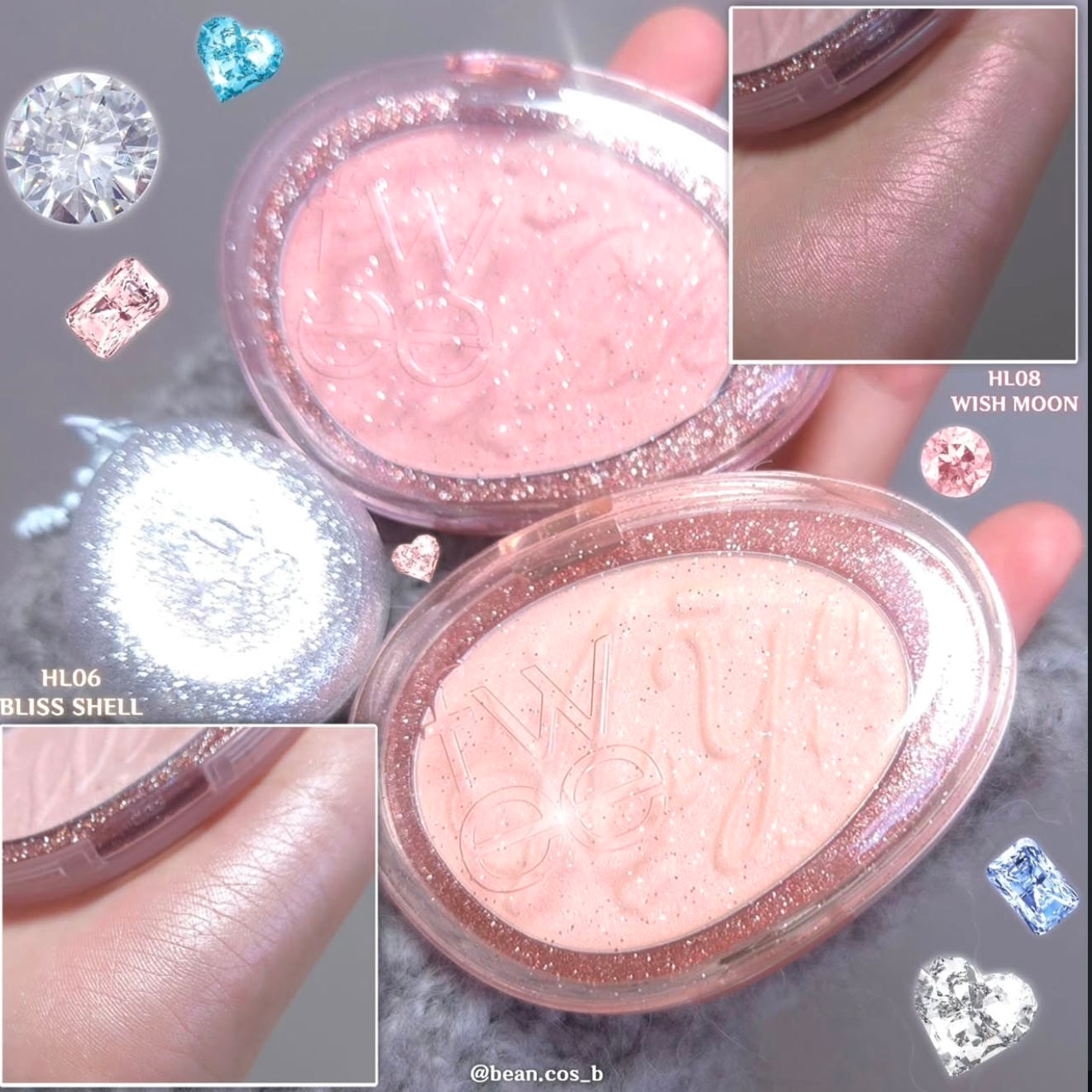 Fwee 💎 誕生月高光✨Glitz Stone Highlighter