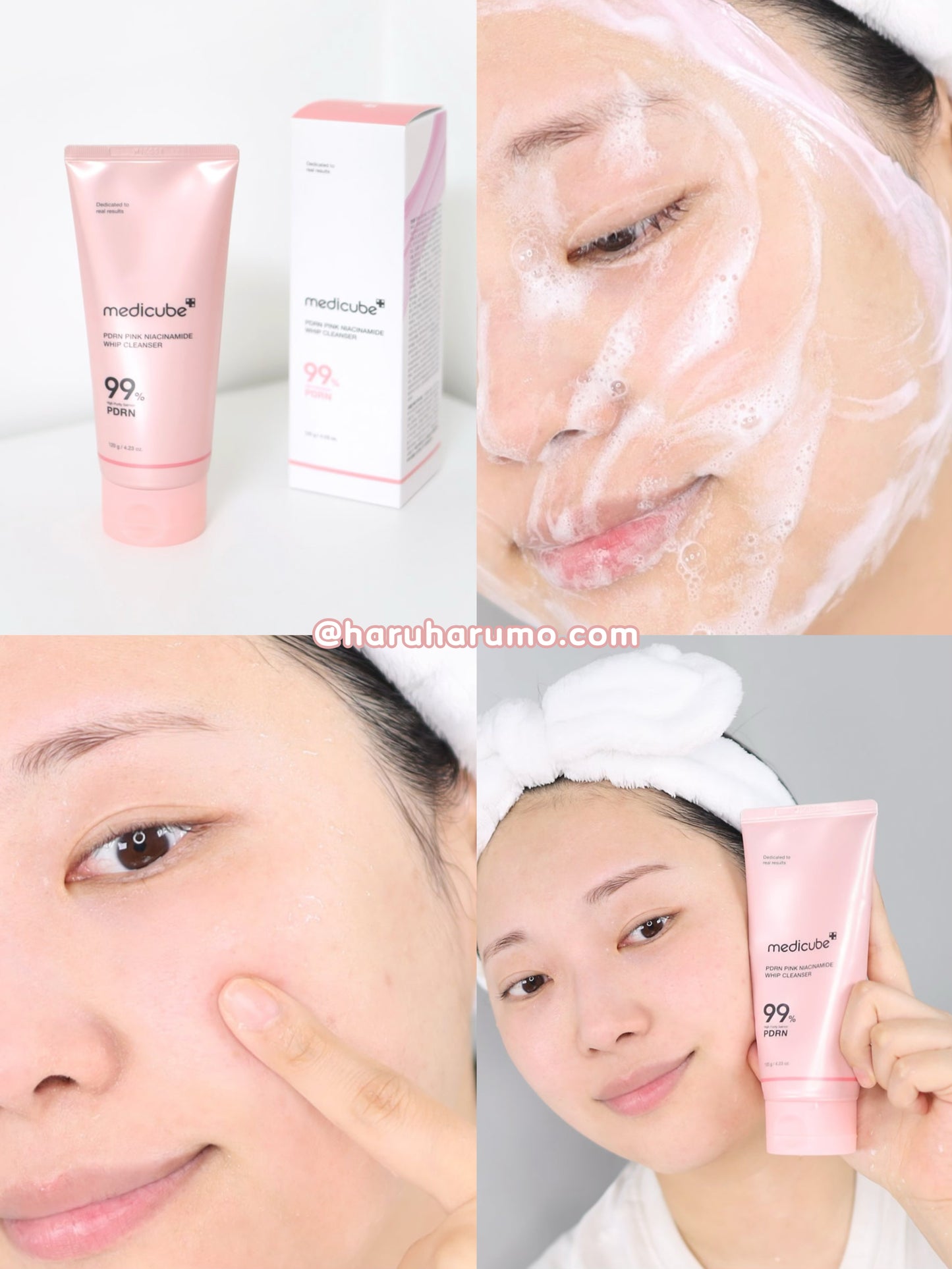 Medicube 💖 PDRN粉紅煙酰胺拉絲潔面乳