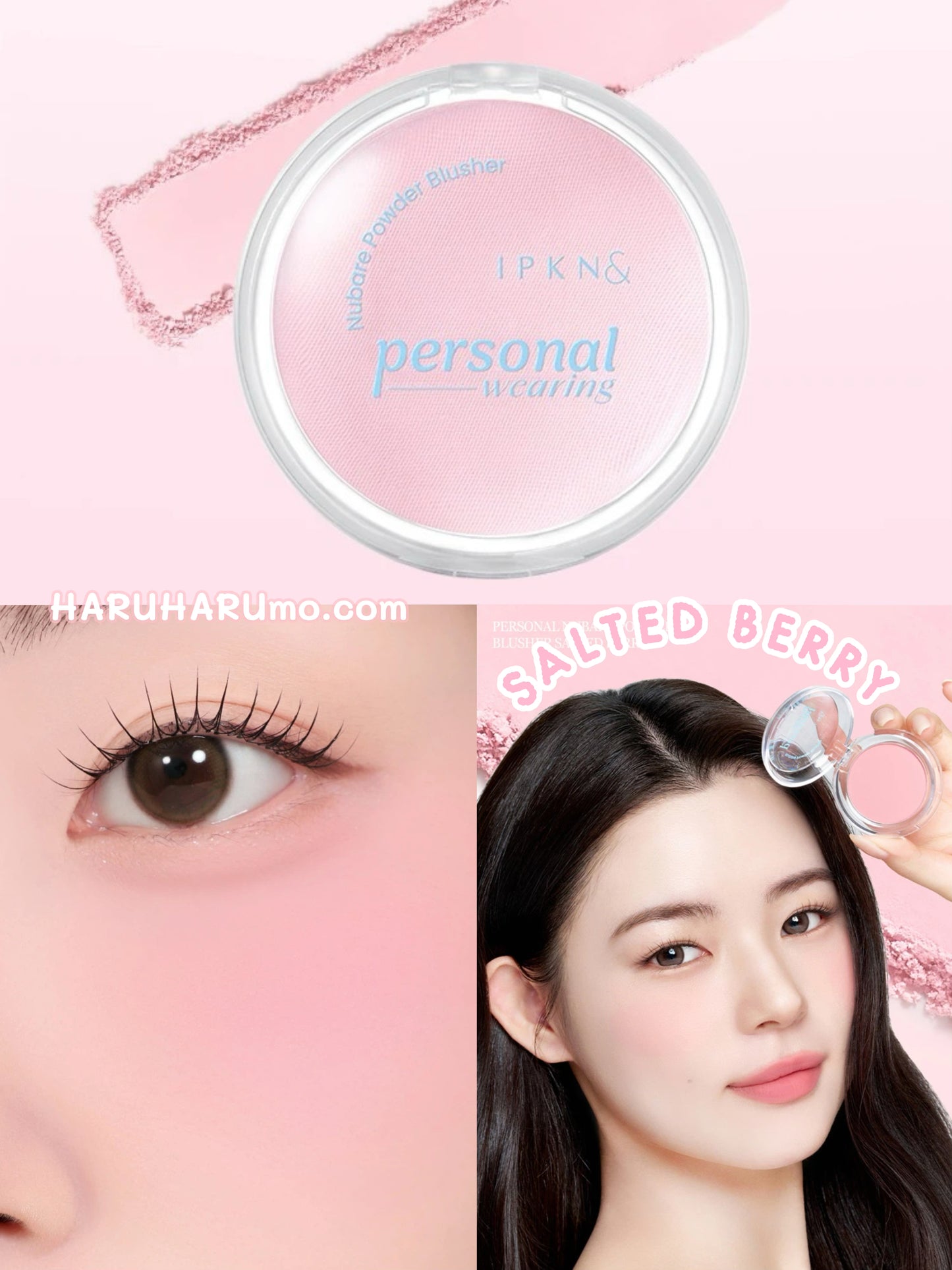 IPKN 💖 原生透亮血色腮紅✨