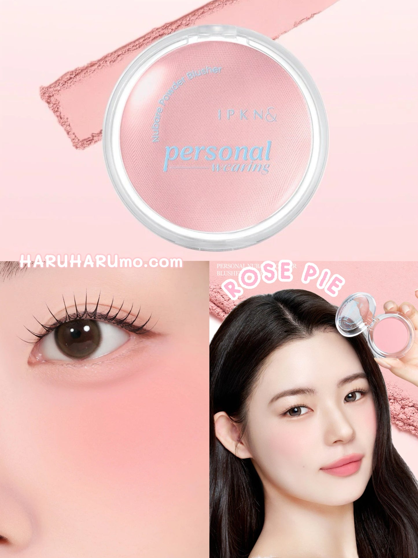 IPKN 💖 原生透亮血色腮紅✨
