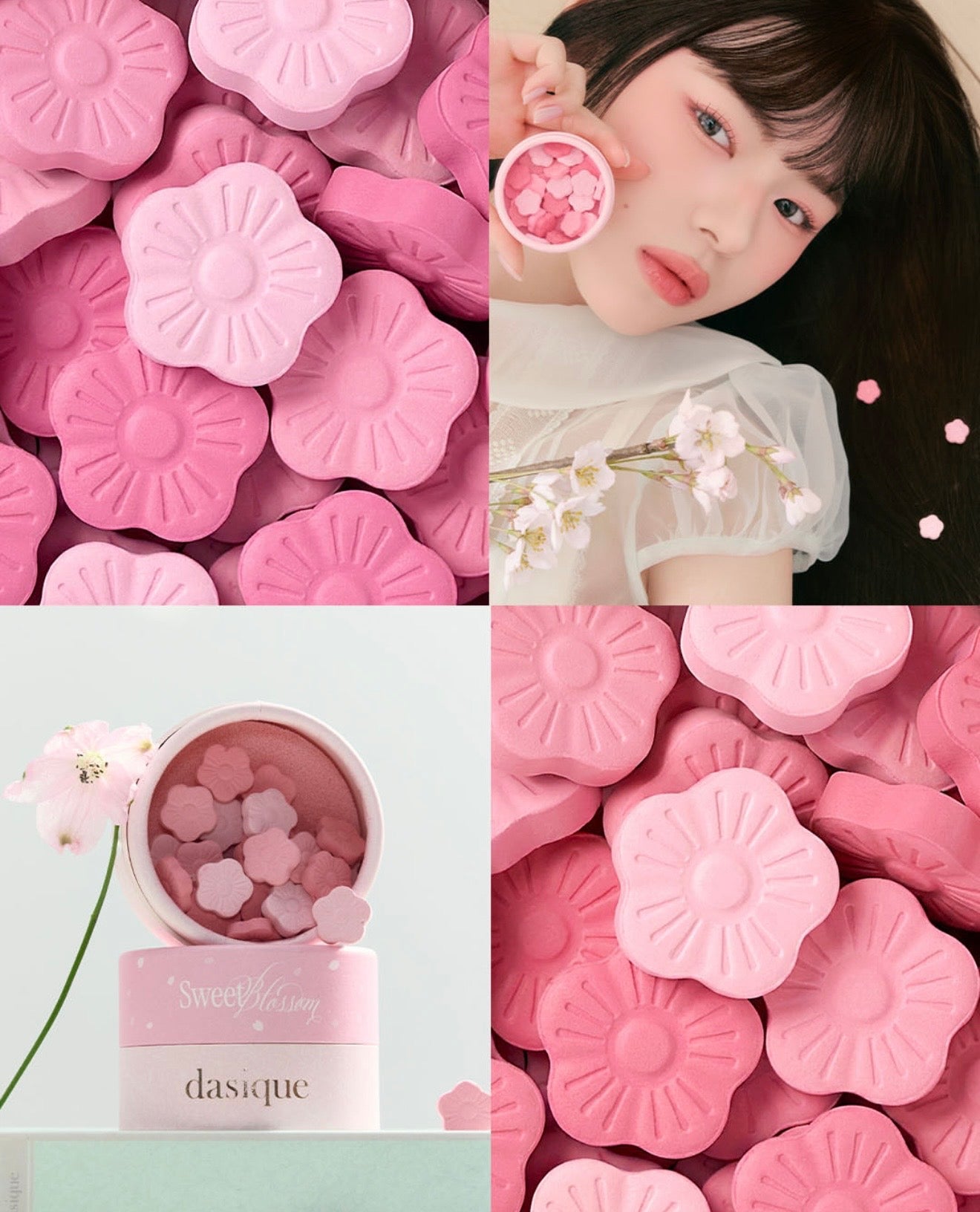 Dasique 🌸 甜蜜櫻花系列 - 粒粒櫻花腮紅