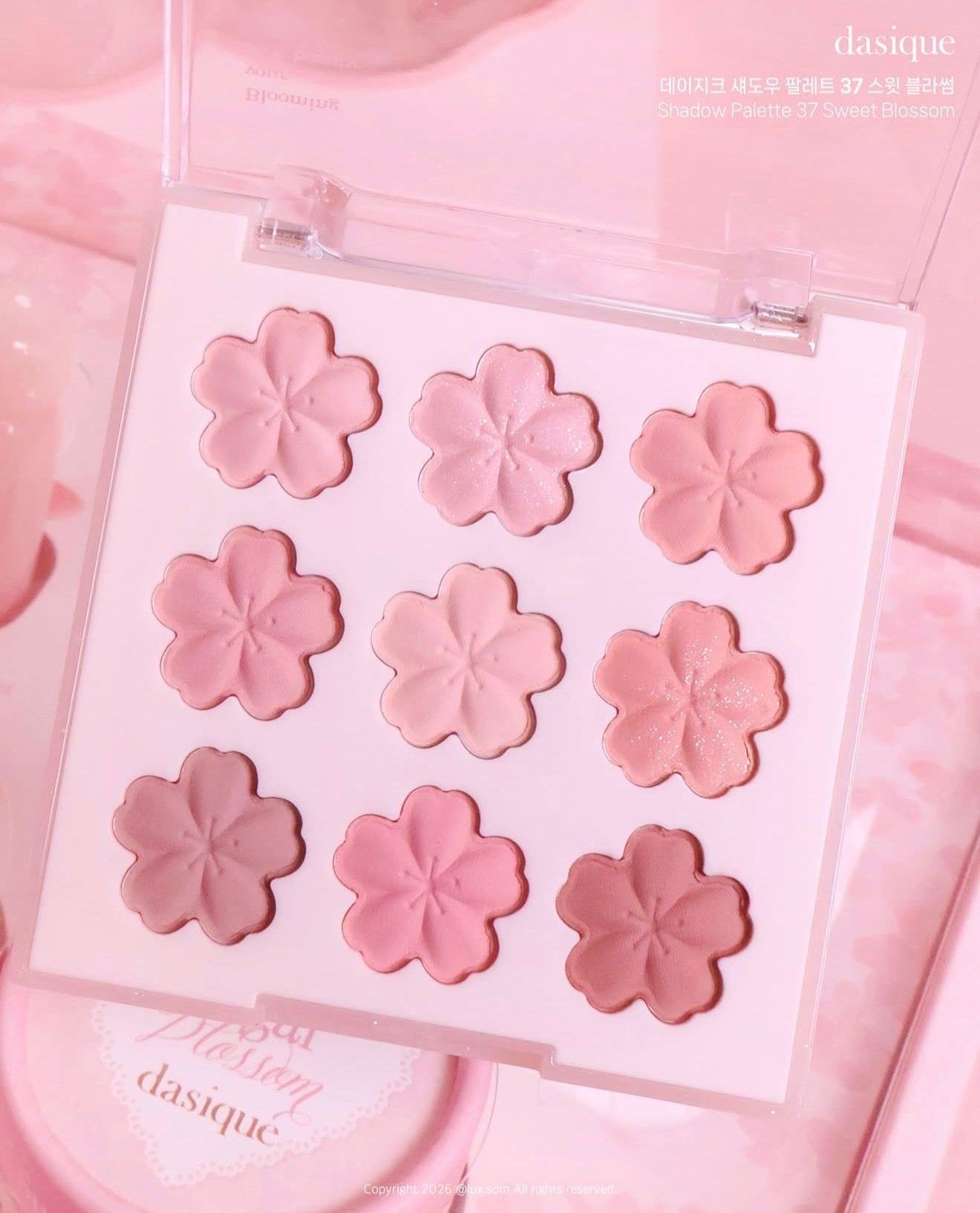 Dasique 🌸 甜蜜櫻花系列 - 9色眼影盤 37Sweet Blossom