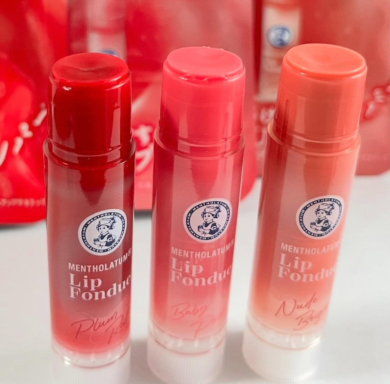 日本曼秀雷敦新品⭐️ LIP FONDUE光澤有色高保濕潤唇膏💄