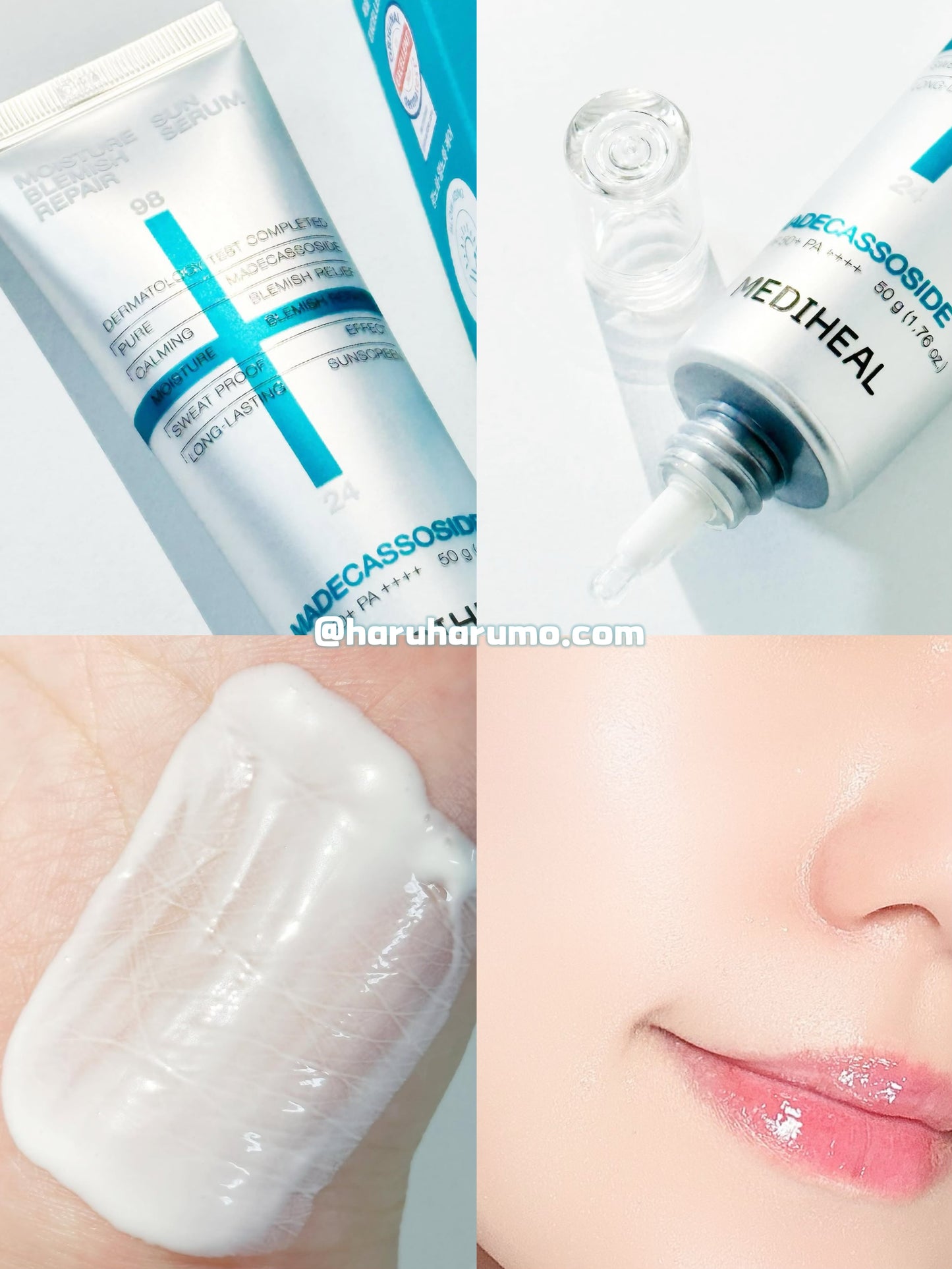 1+1｜Mediheal 💙 羥基積雪草苷輕透水感防護精華